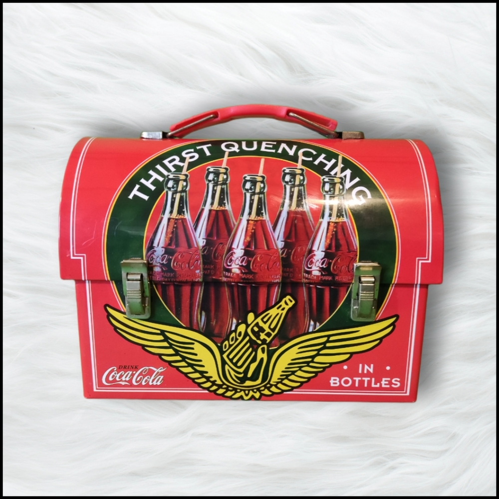 Vintage Coca-Cola Lunch Box/Workman Tin 09-22-2012